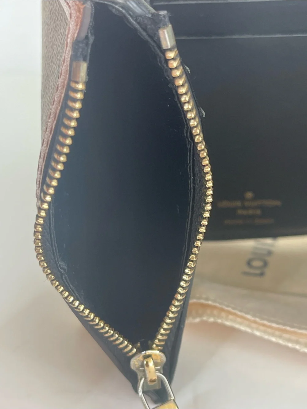 Louis Vuitton Dauphine Compact Wallet with dust bag